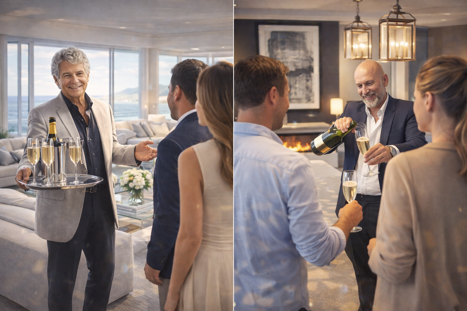 Chase Served Champagne at Reveals. David Hornung/D&J Concepts Does This