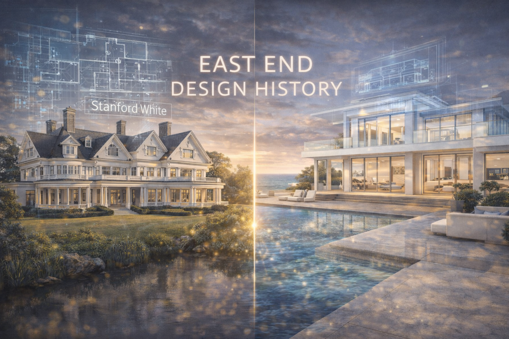 East End architectural evolution at twilight