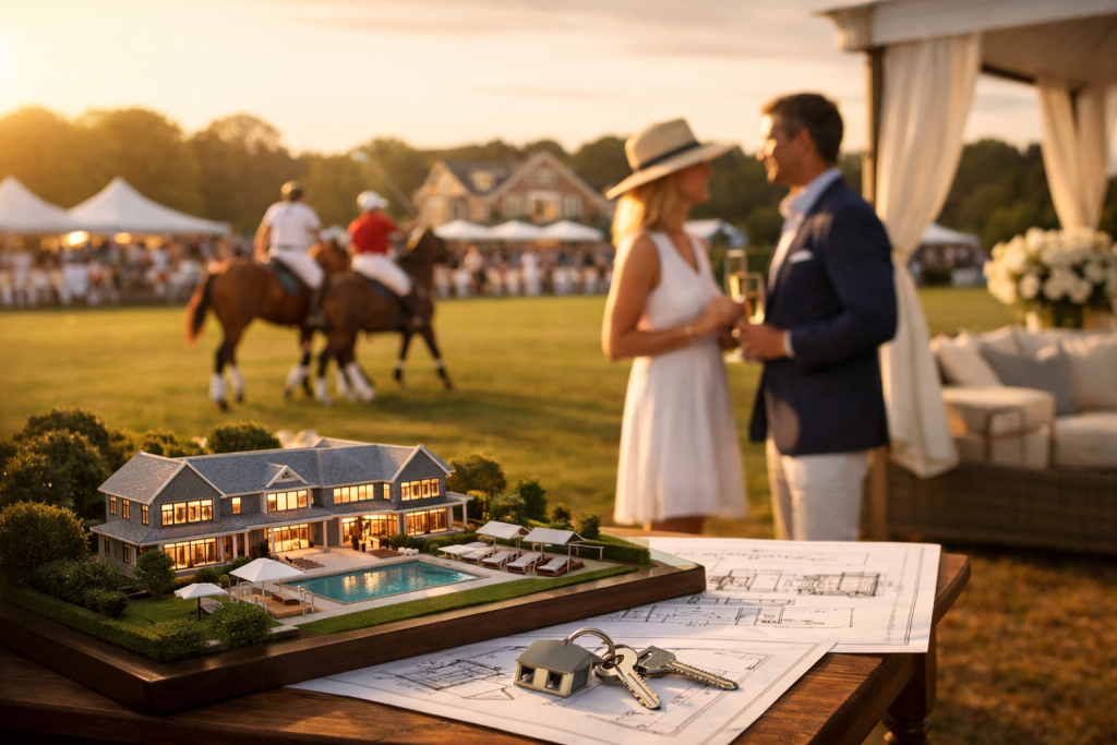 Polo, estates, and golden light
