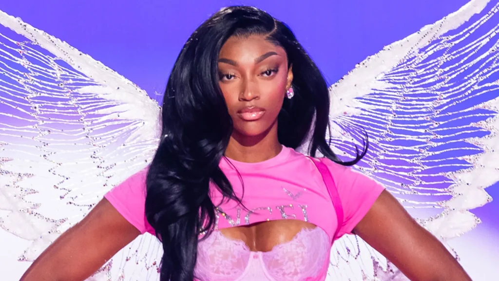 Angel Reese Victoria Secretr Model