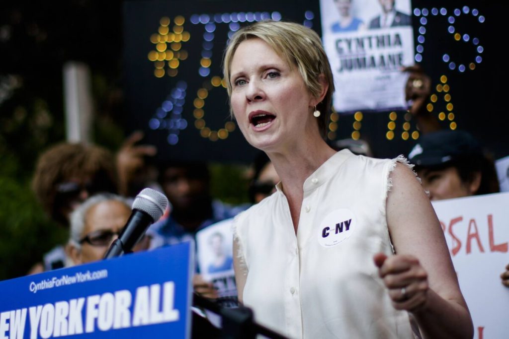 Cynthia Nixon Governor Race