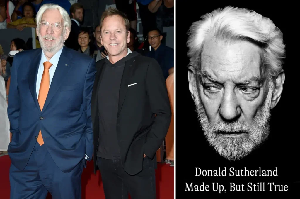 Donald & son Keifer Sutherland Made Up But Still There