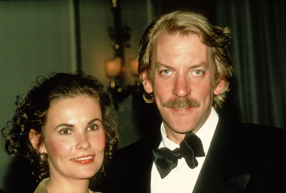 Donald Sutherland wife Francine Racette