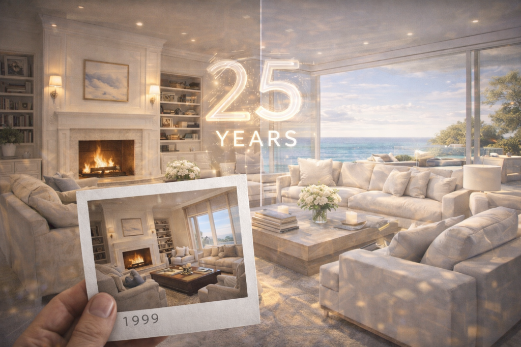 25 years of living room design