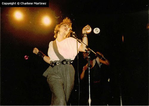 Madonna at Danceteria New York 1982