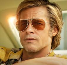 Brad Pitt Cliff Booth close