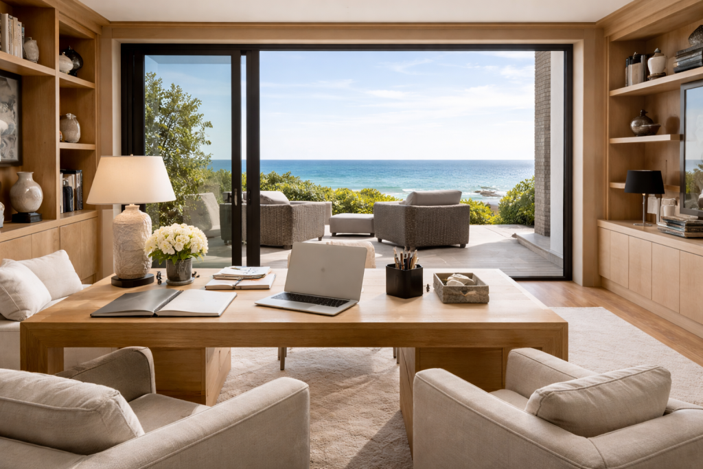 The Corner Office Moved to the Hamptons