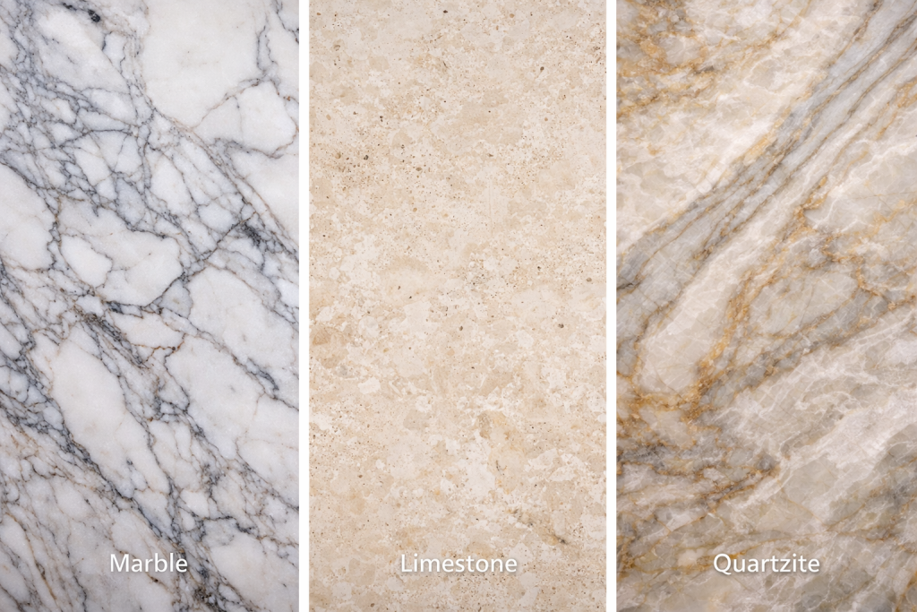 Marble, Limestone, Quartzite: A Stone Guide