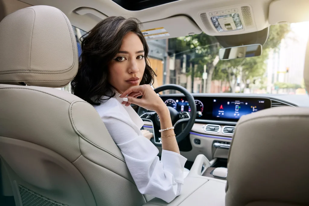 Kelsey Asbille Mercedes Ad