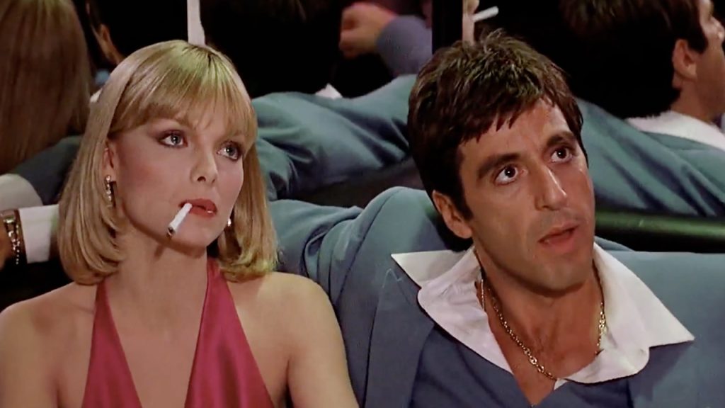 Al Pacino Michelle Pfeiffer Scareface