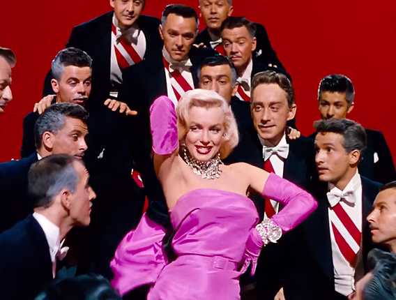 Marilyn Monroe Gentlemen Prefer Blondes 1953