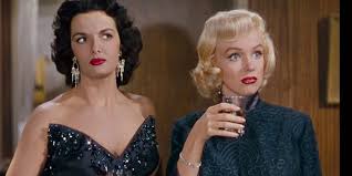 Jane Russell Marilyn Monroe Gentleman Prefer Blondes