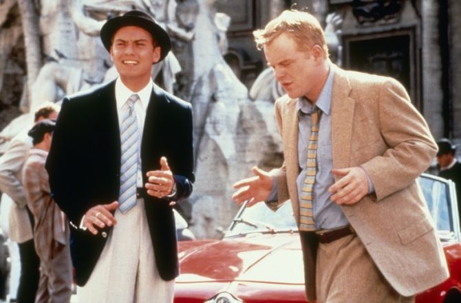 Jude Law Philip Seymour Hoffman Talented Mr Ripley