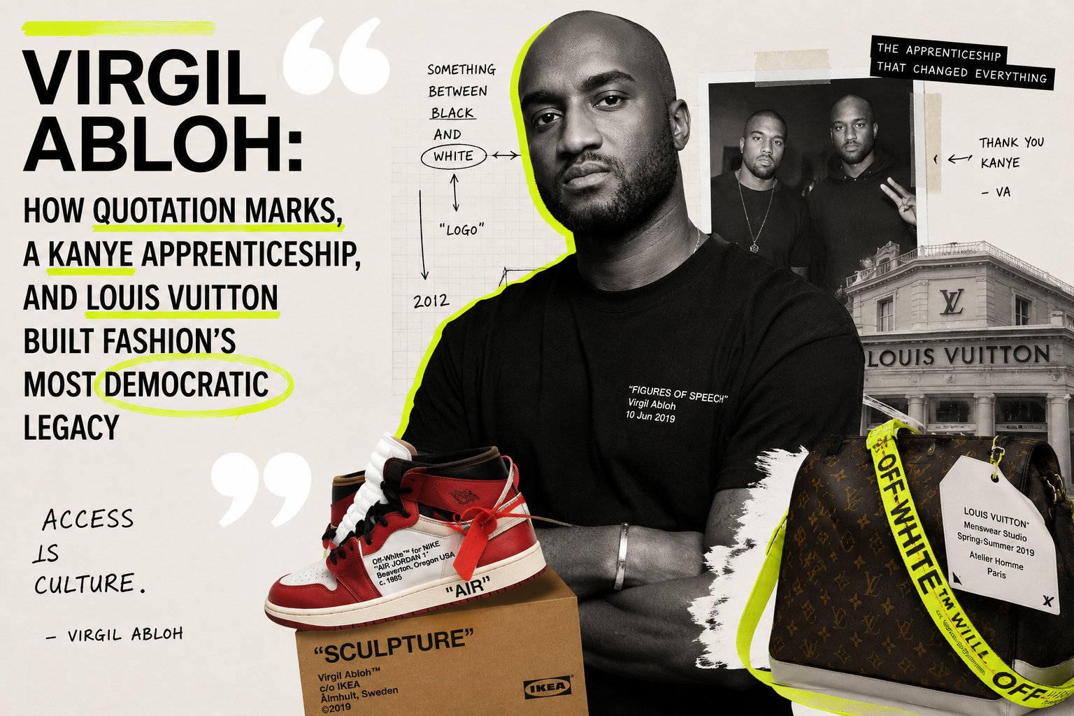 Virgil Abloh's fashion career