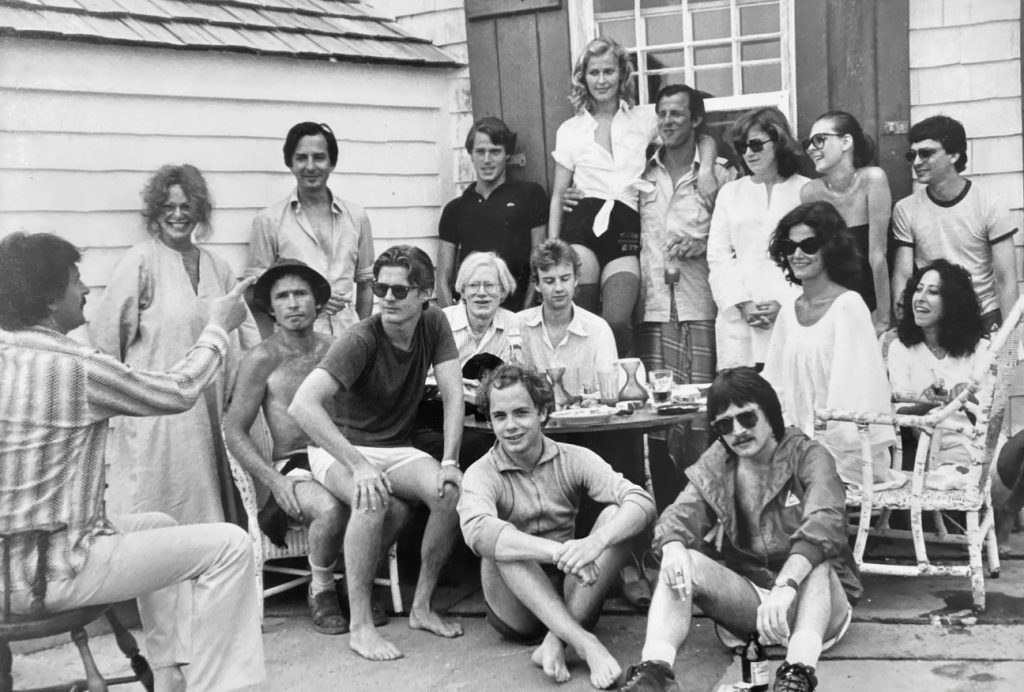 Andy Warhol, Liz Taylor, Mike Jagger n gang in Montauk
