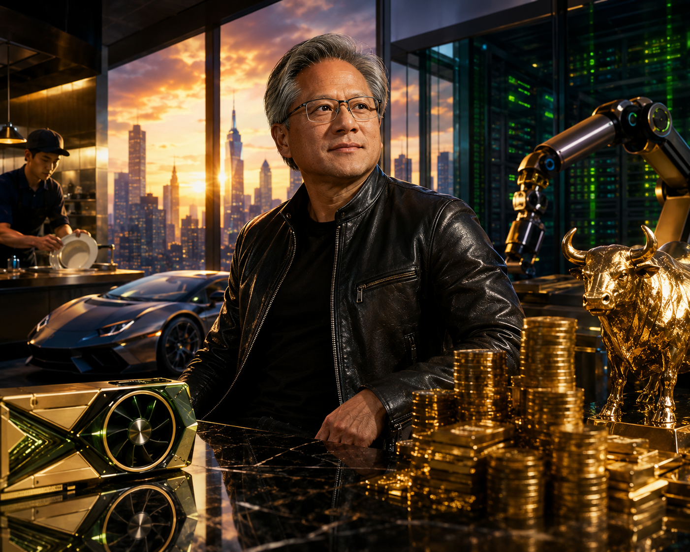 Jensen Huang Net Worth 2026