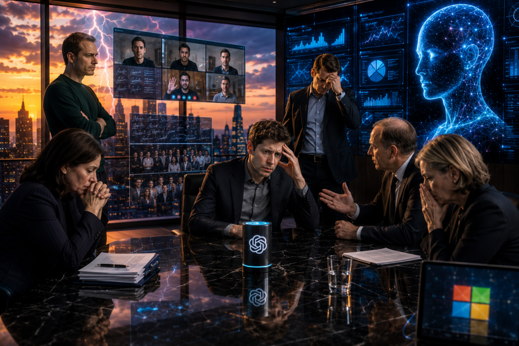 OpenAI Boardroom Drama