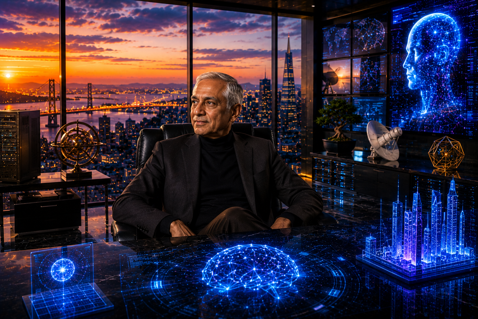 Vinod Khosla Net Worth 2026