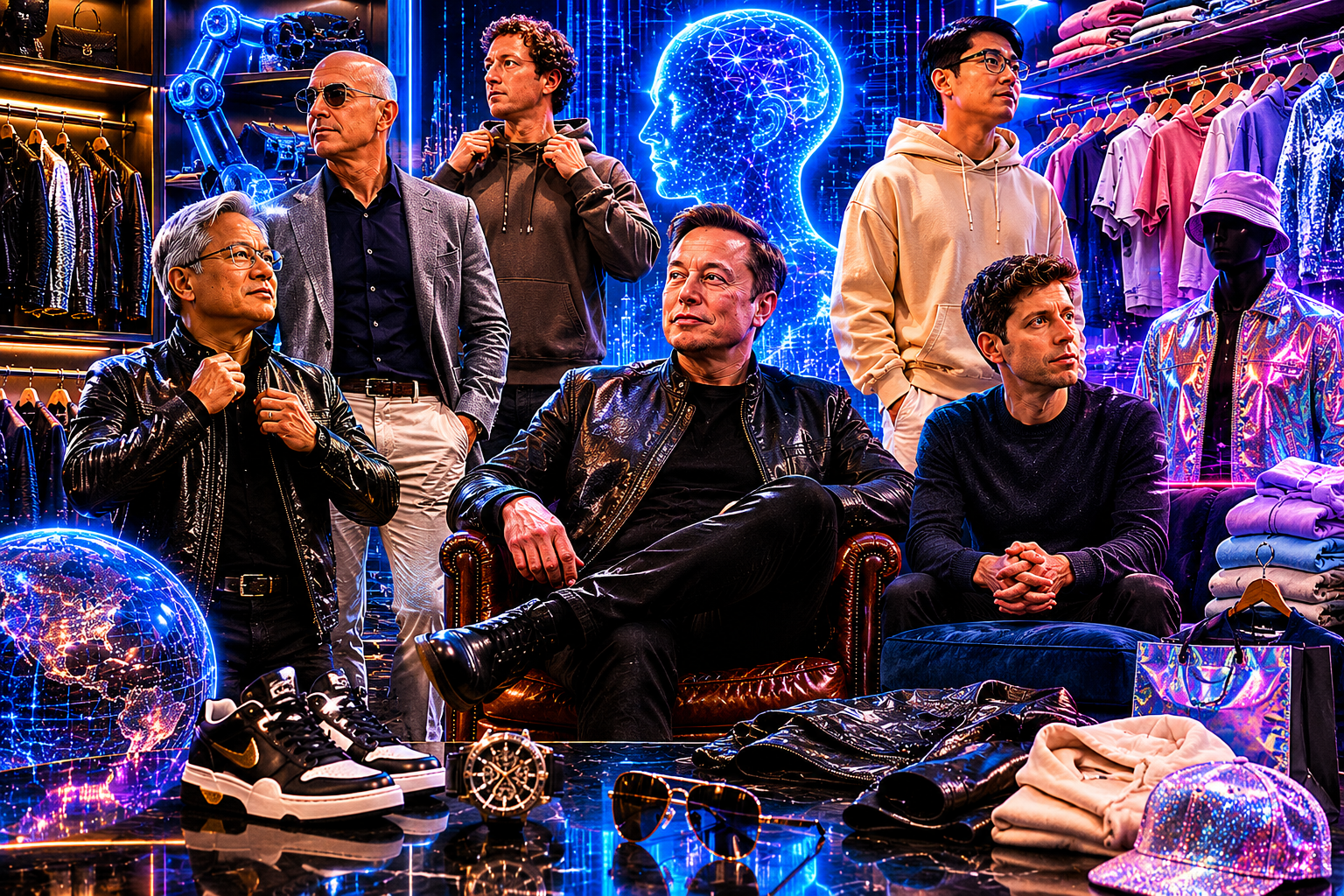 The AI Billionaire Wardrobe
