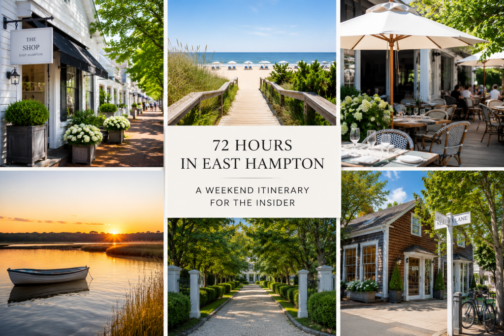 72 Hours in East Hampton