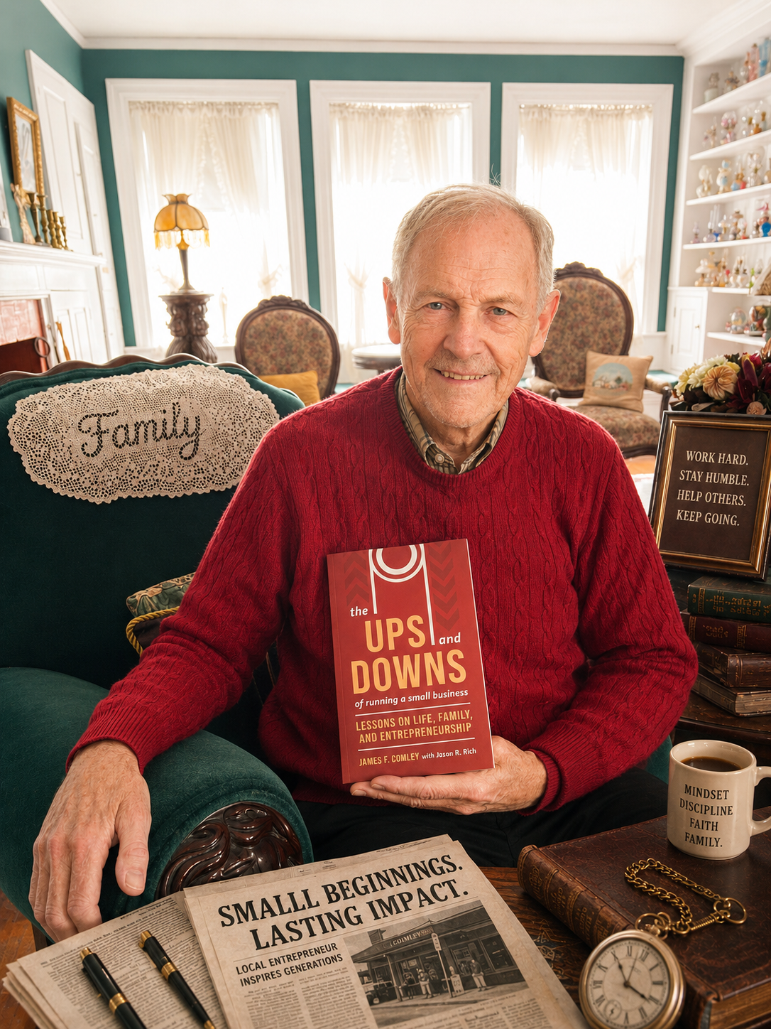 James F. Comley Book