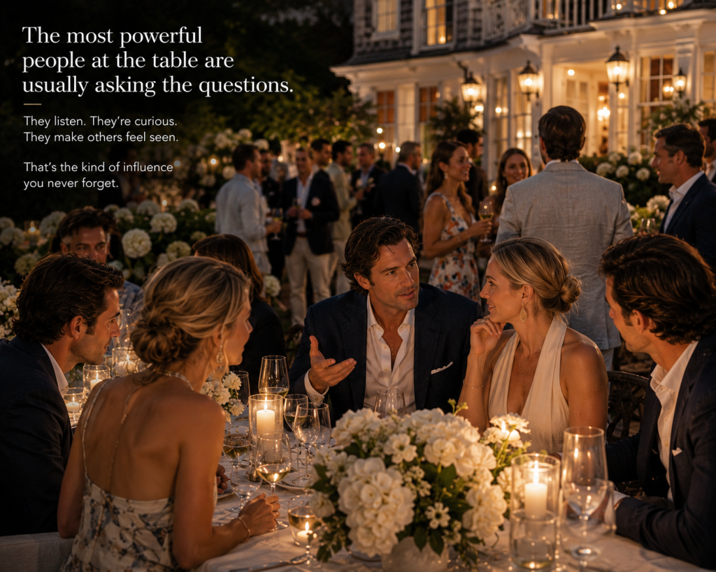 Powerful people ask engaging questions