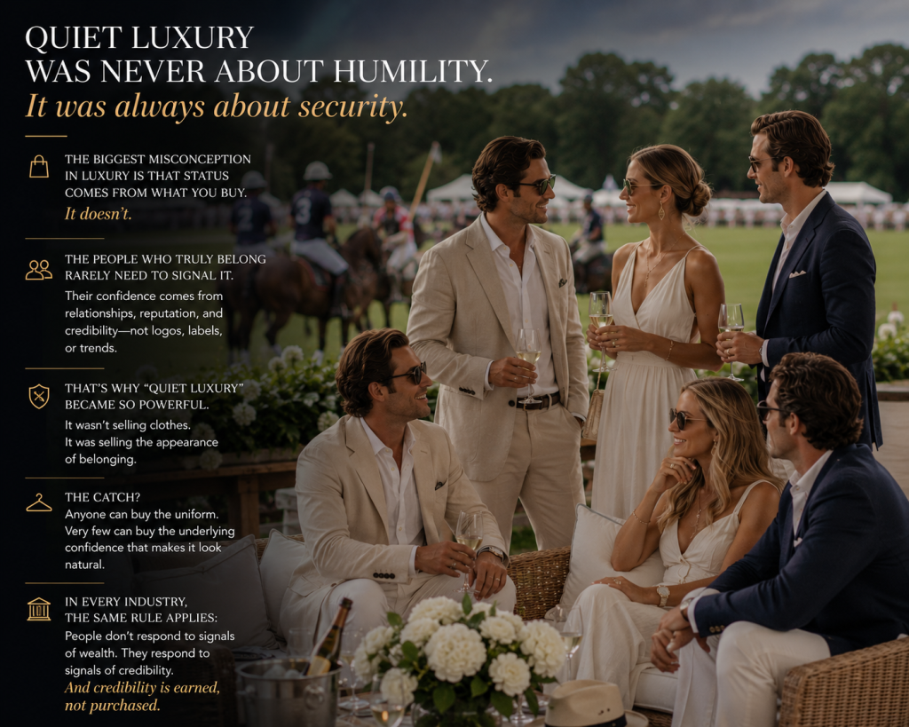 Security is Luxury Status