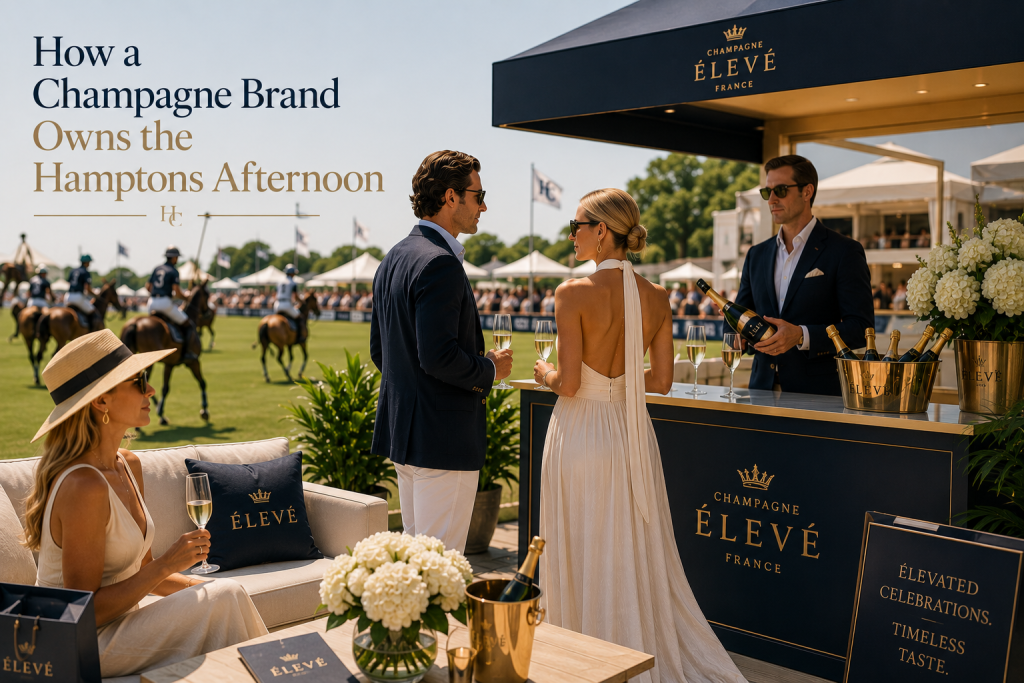 Polo Hamptons Champagne Sponsor