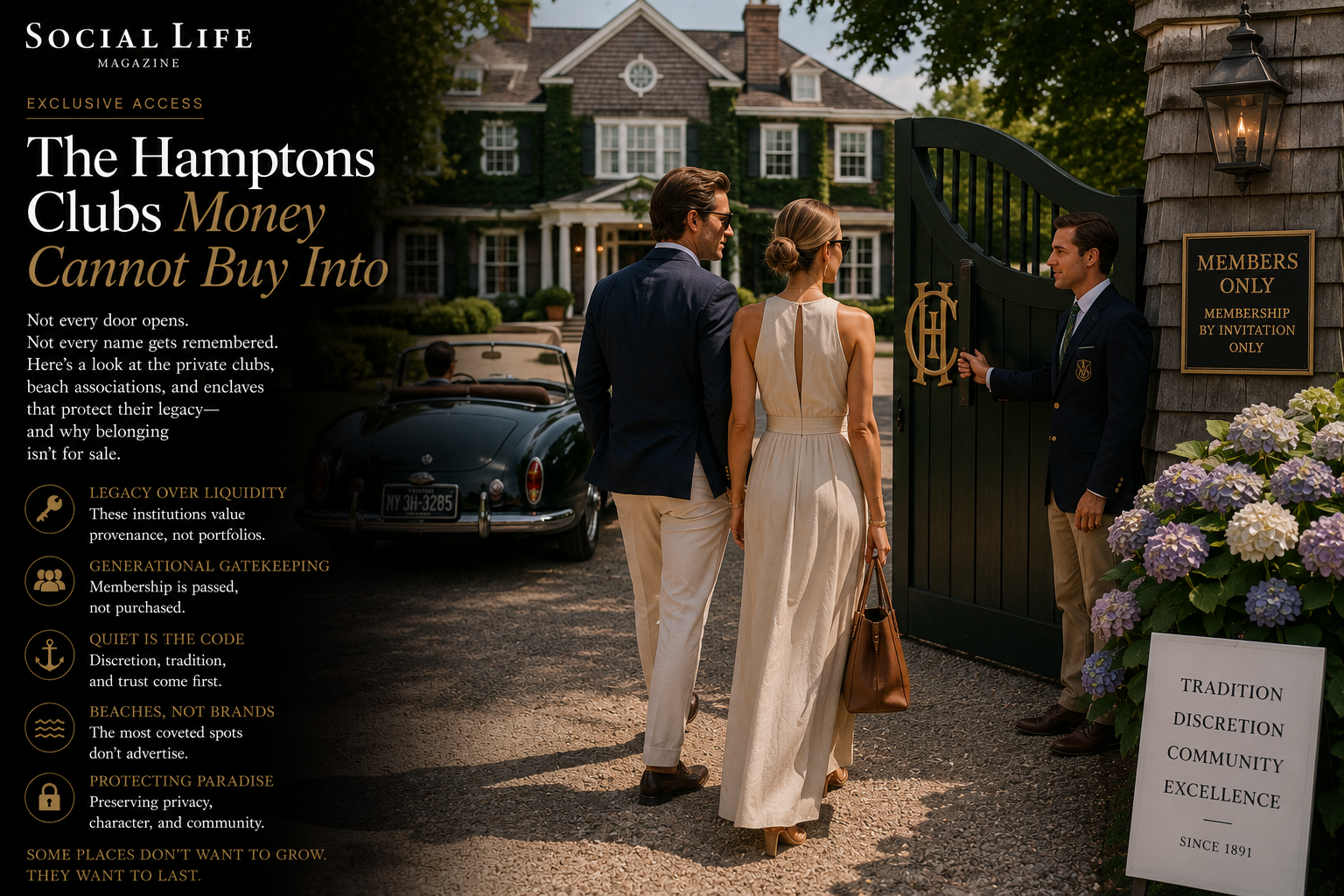 Hamptons Clubs Money Cant Buy
