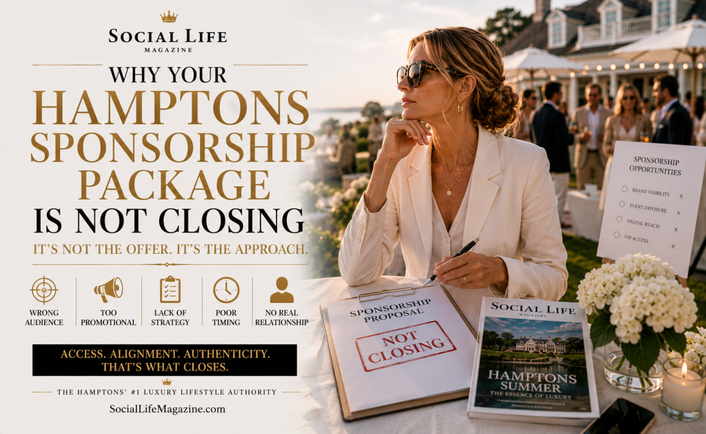 Your Hamptons Sponsorship Package Not Closing