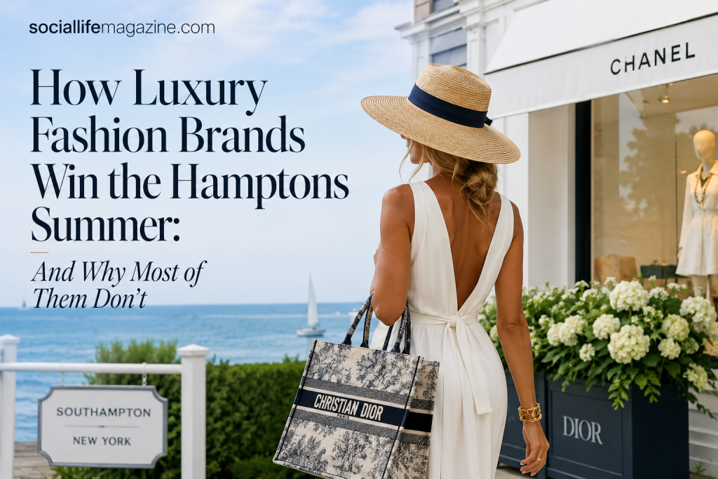 How Luxury Fashion Brands Win the Hamptons