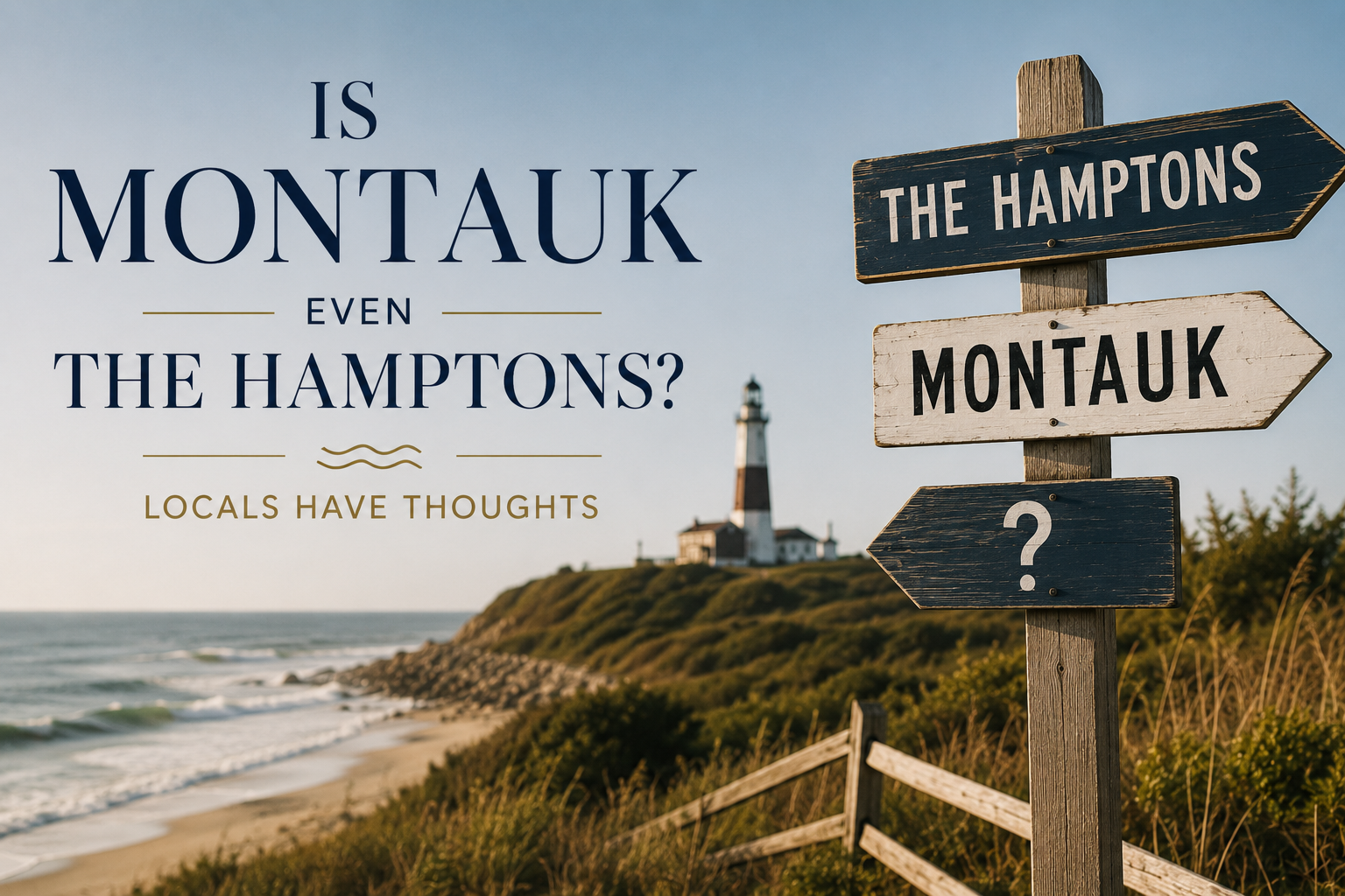 Is Montauk even The Hamptons