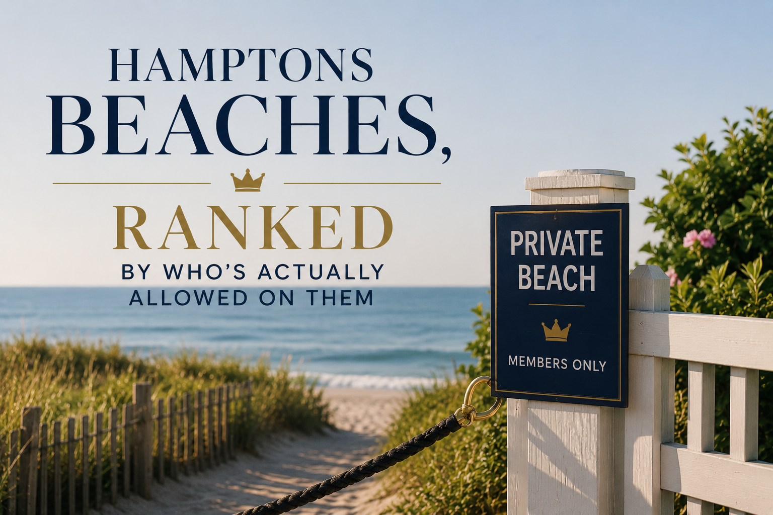 Hamptons Beaches Ranked