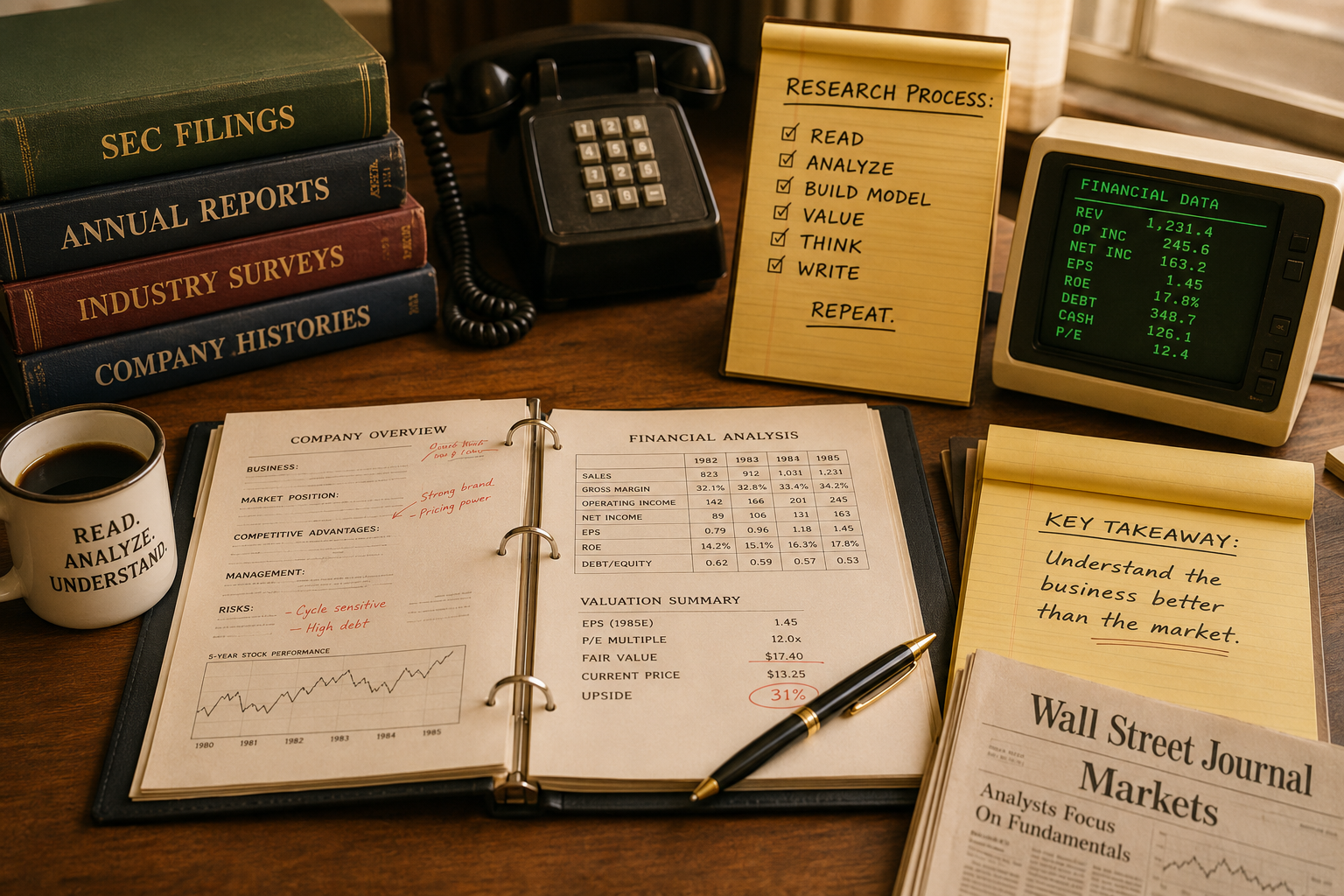 How Wall Street Learned Companies by Hand