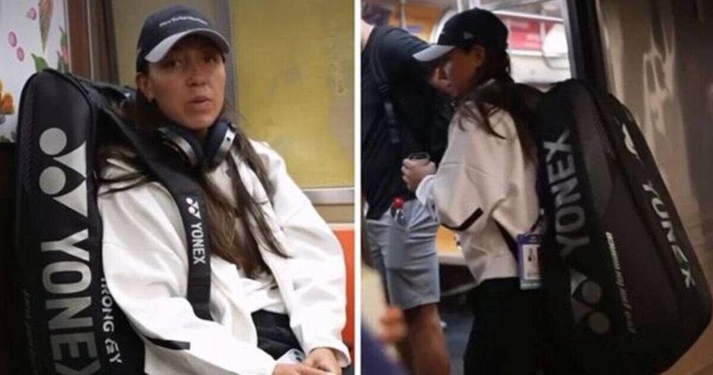 Jessica Pegula takes Subway