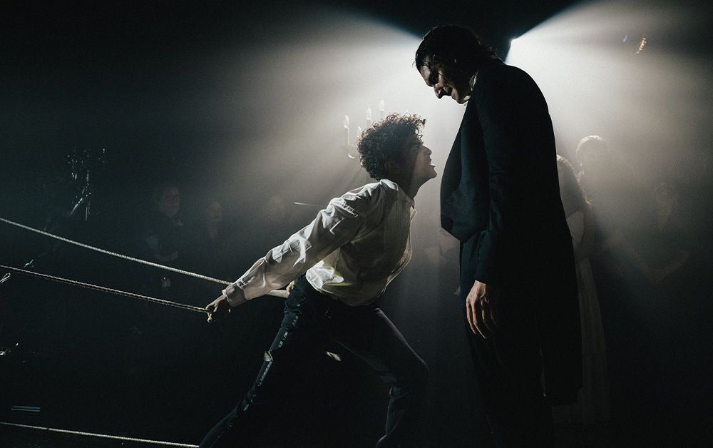 Francisco Javier Gonzalez and Clay Singer in MASQUERADE