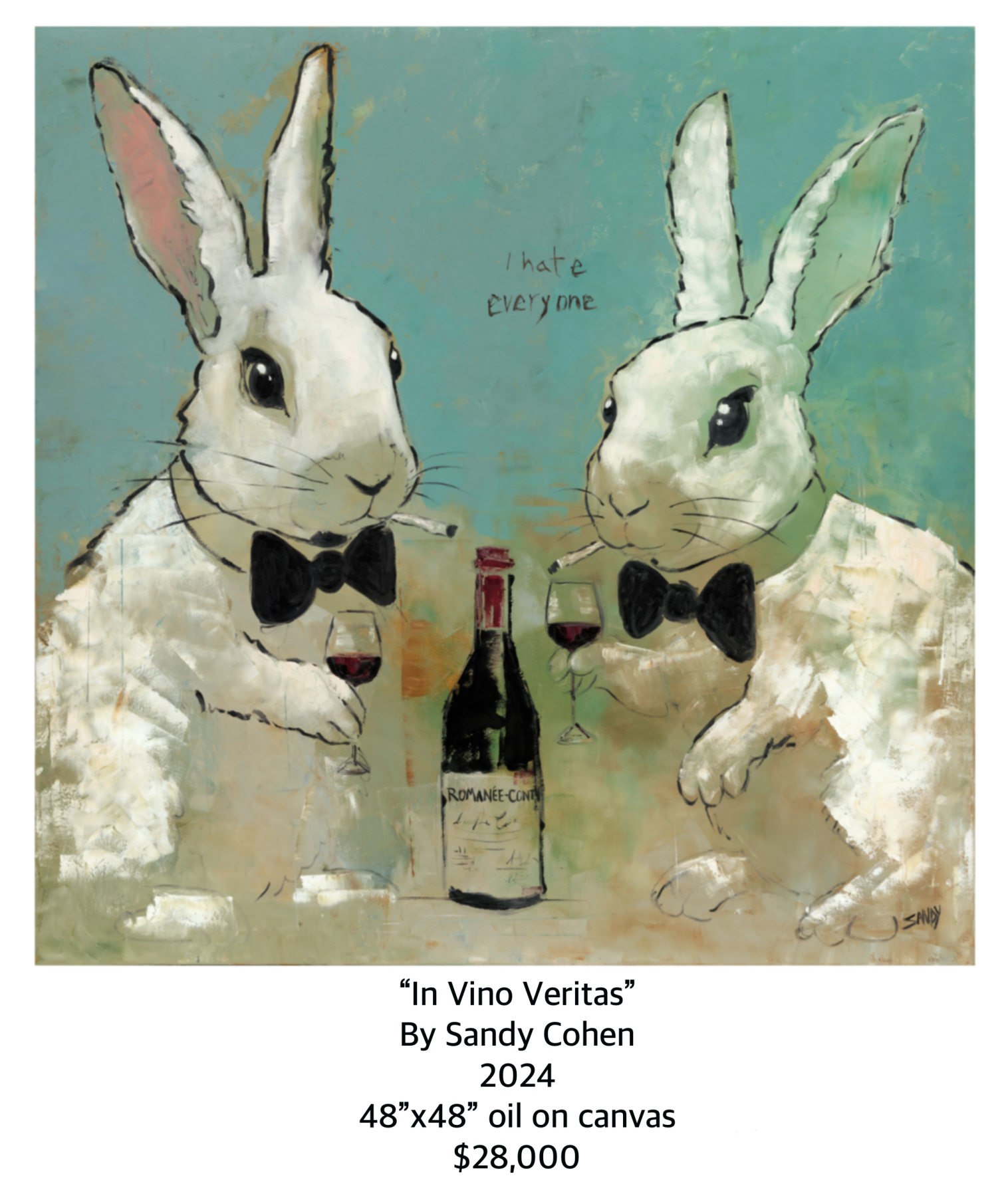 In Vino Veritas by Sandy Cohen