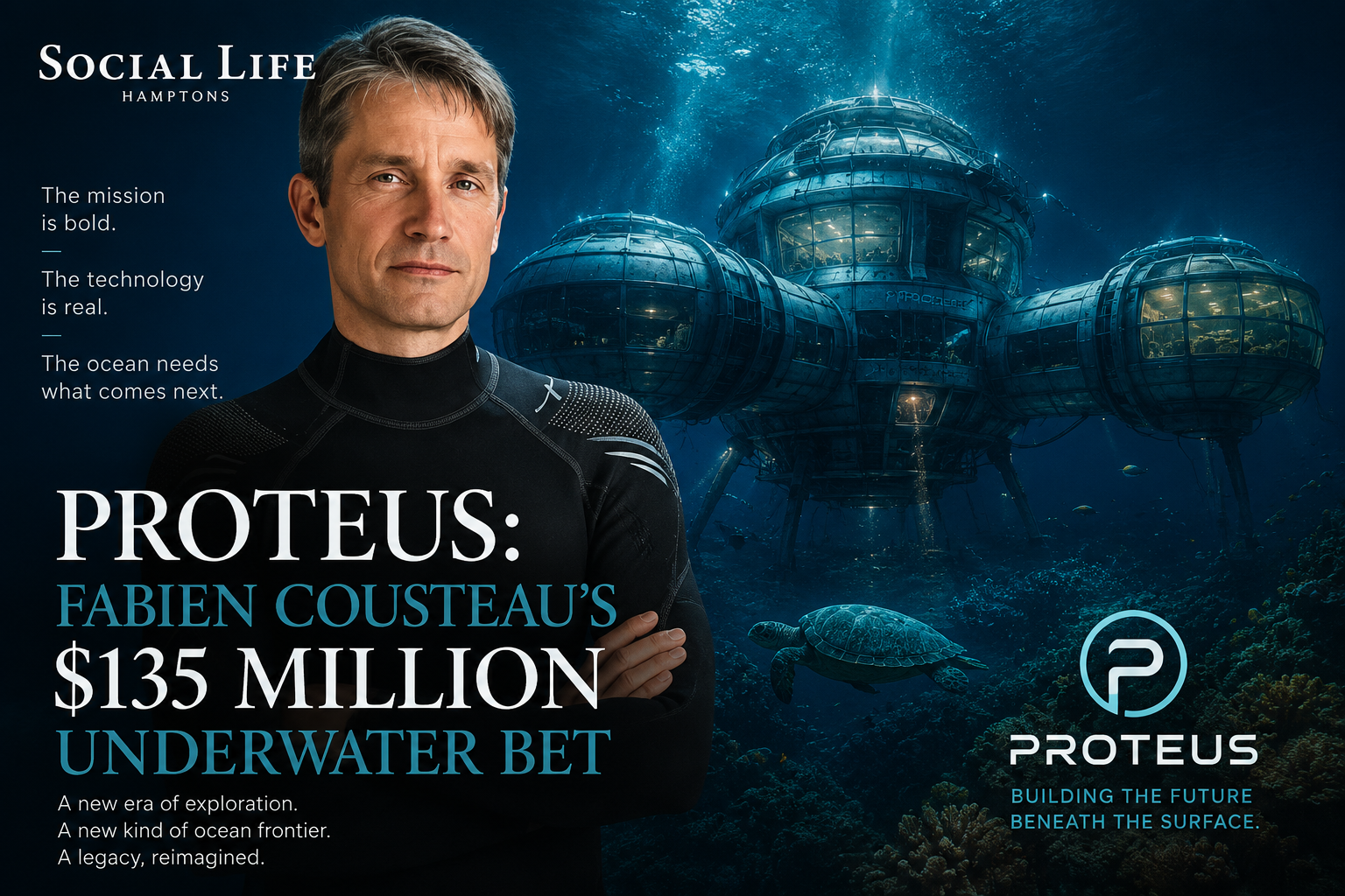 Proteus: Fabien Cousteau's underwater vision