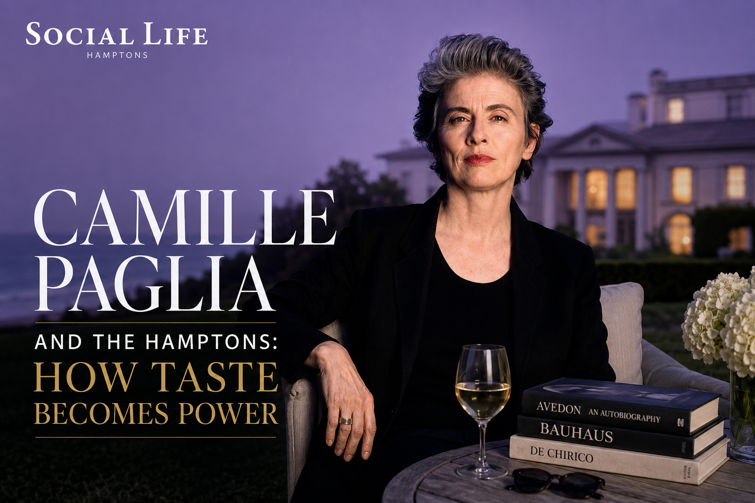 Camille Paglia Hamptons Taste
