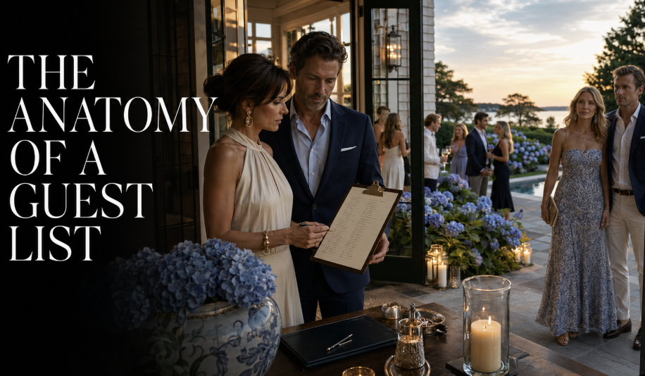 Anatomy of a guest list