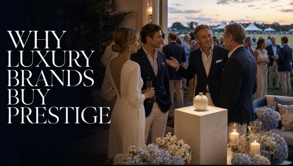why luxury brands buy prestige