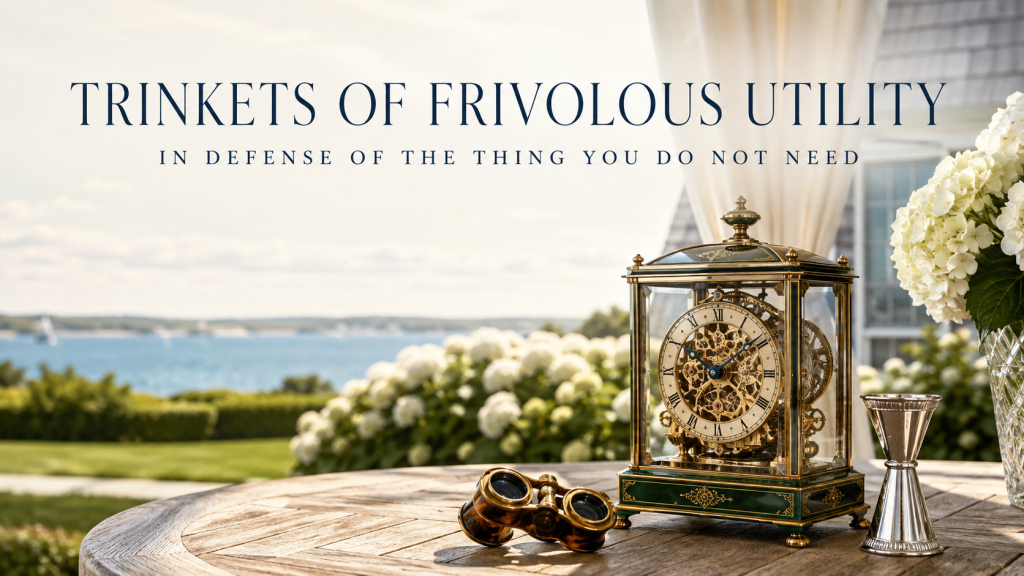 Tinkets of Frivolous Utility