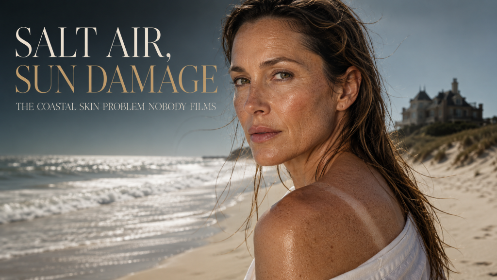 Salt Air, Sun Damage, and the Coastal Skin Problem Nobody Films