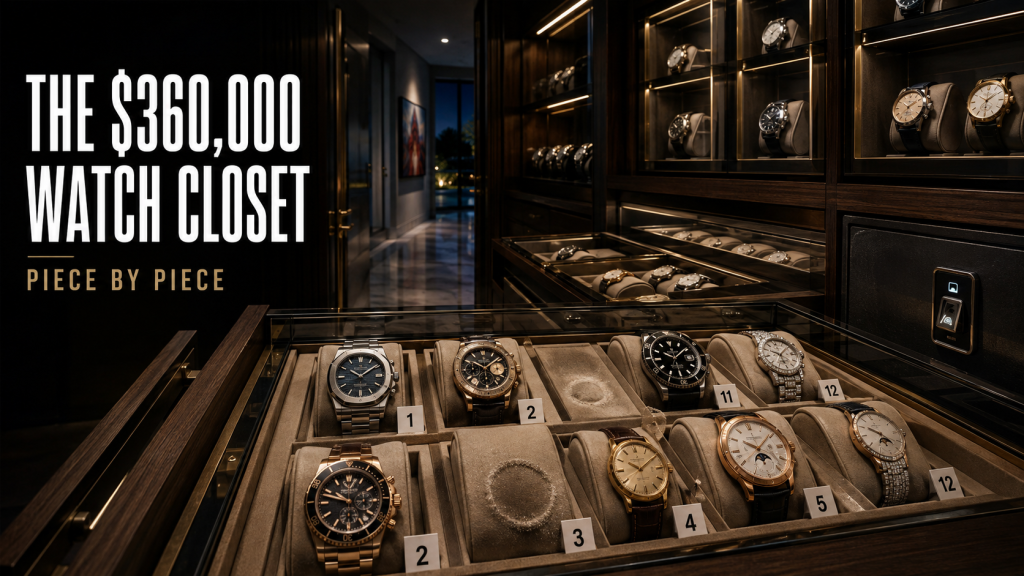 The $360,000 Watch Closet