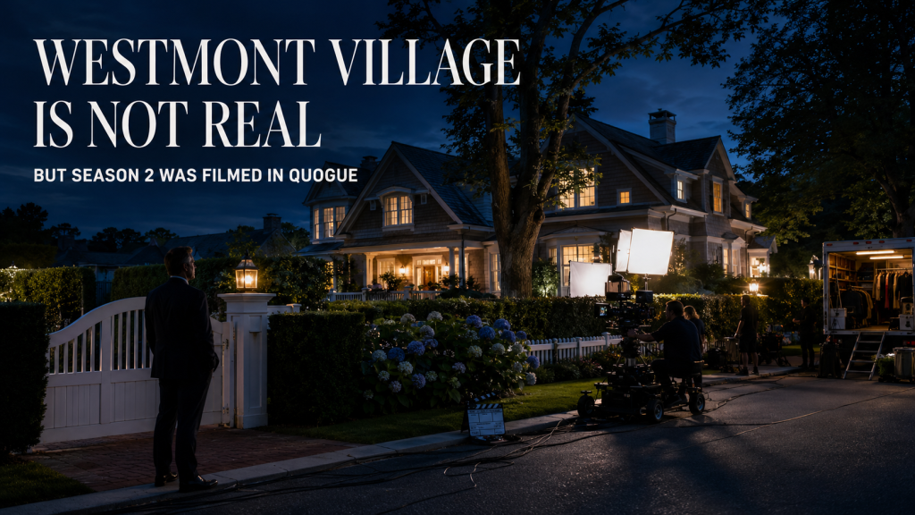 Westmont Village Is Not Real, But Season 2 Was Filmed in Quogue