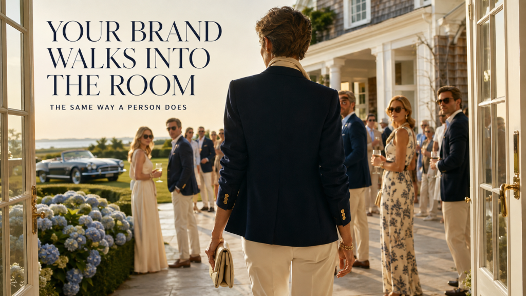 Your Brand Walks Into The Room