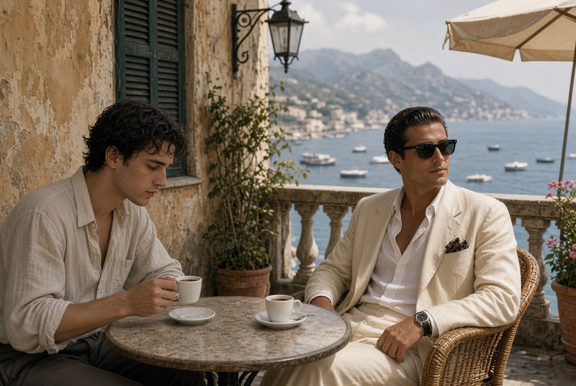 Borrowed linen is already a sentence.