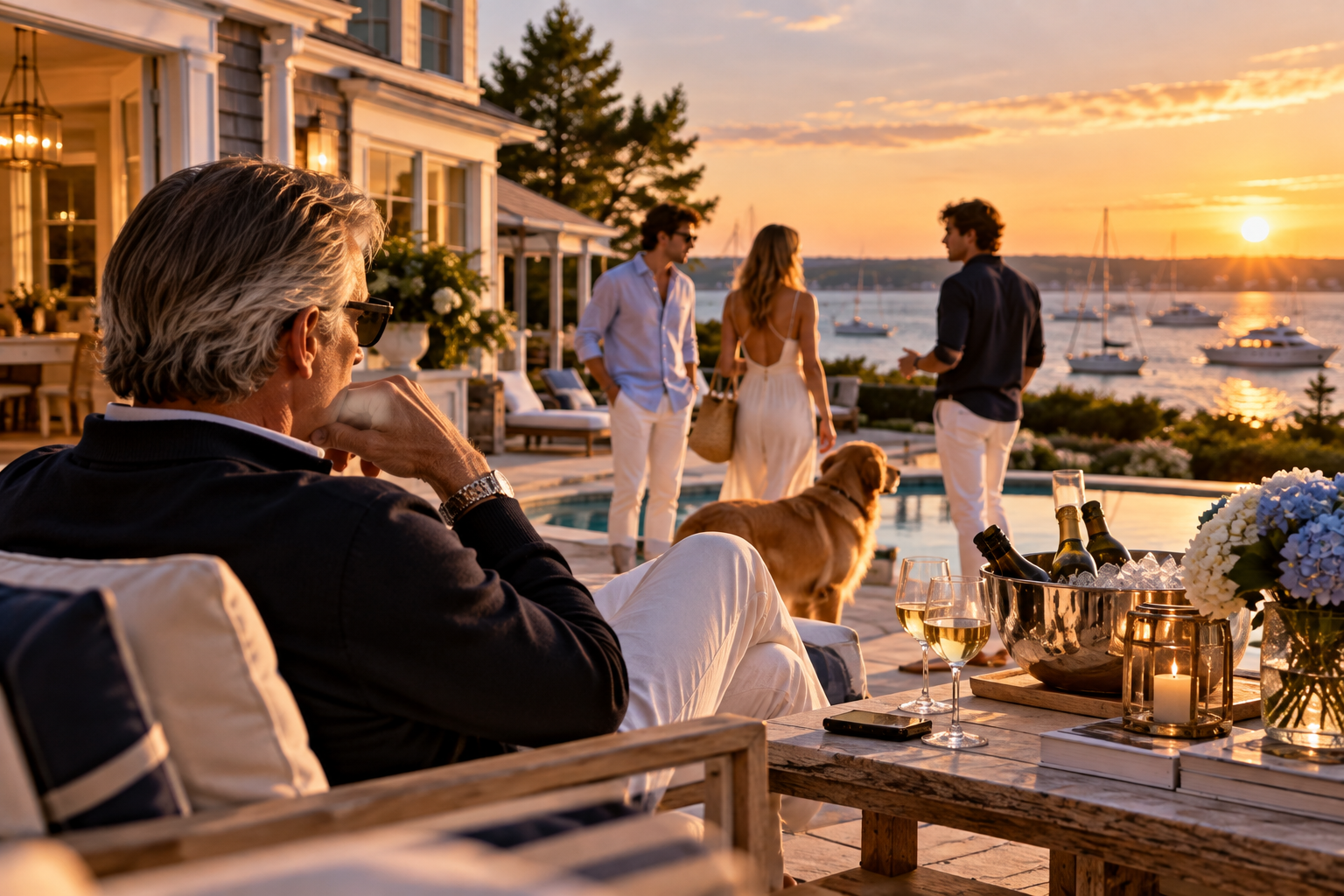 Sunset Estate Family Gathering