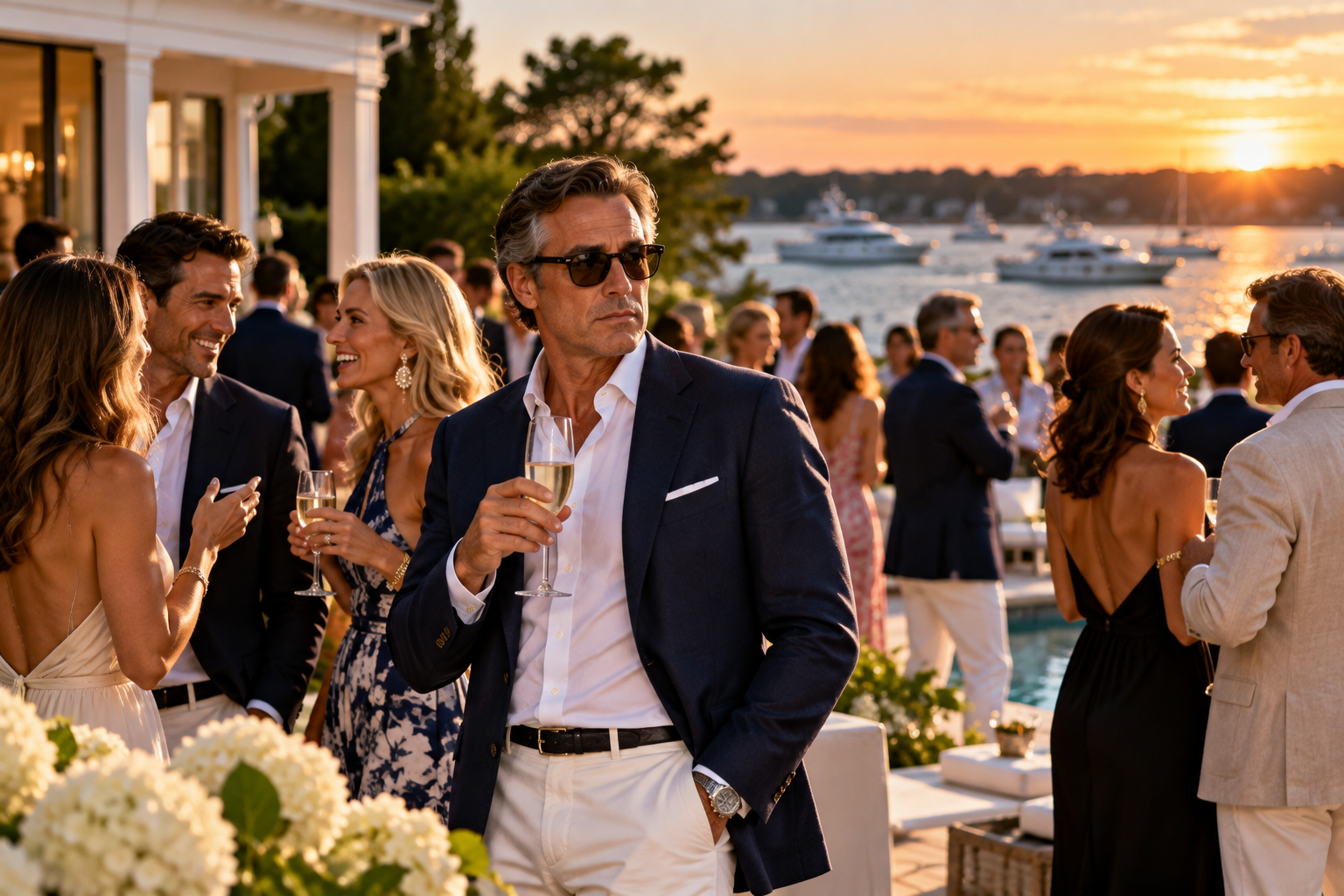 Waterfront Sunset Cocktail Soirée