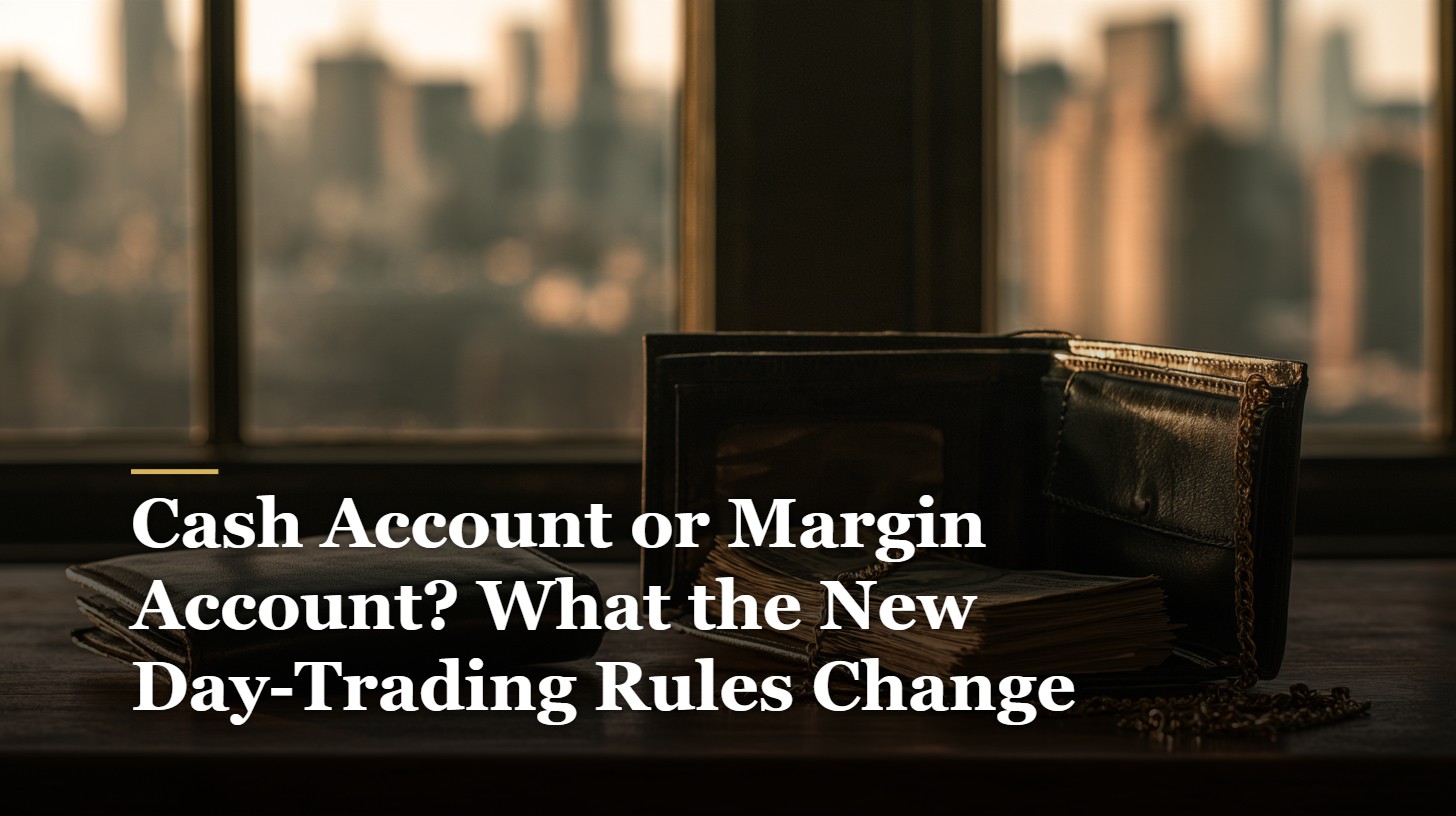 Cash Account or Margin Account? What the New Day-Trading Rules Change – featured image